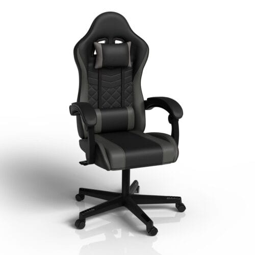 bild_1_96a11a59-96e7-46f2-a0a0-786aadd6a92f.jpg Scaun de gaming HyperSeat | Juskys | Negru/Gri închis | Scaun de birou pentru acasă și gaming