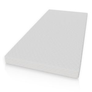Saltea din spumă rece, nivel de fermitate 3 | Juskys | 90 x 200 cm | Saltea cu elasticitate ridicată și circulație bună a aerului
