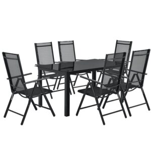 bild_1_bb52c8b1-735e-4639-8502-0070ee5deff2.jpg Set de mobilier de grădină Milano | Juskys | Gri închis | 7 piese | Set de grădină cu 7 piese și blat din sticlă securizată