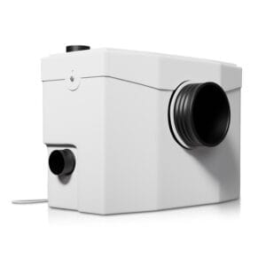 Stație de pompare de 600 W | Juskys | Stație de pompare mică pentru pomparea apelor uzate până la o înălțime de 7 m