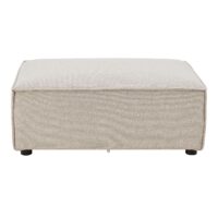 Canapea modulară Domas - selecție de variante | Juskys | Otoman | Material textil | Bej | Elementele individuale pot fi combinate liber și individual