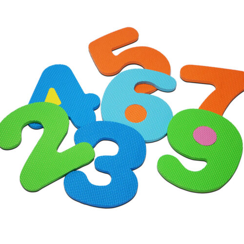 Covoraș puzzle, 86 de piese, colorat