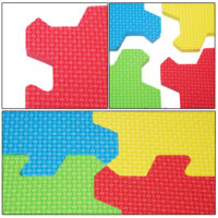 Covoraș puzzle, 86 de piese, colorat
