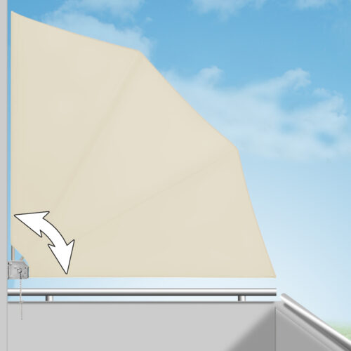 de_101455d_5.jpg Paravan de balcon, bej, 140x140cm, pliabil