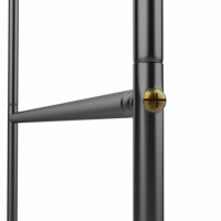 Arc de trandafir negru 240x140x37cm