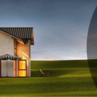 Lampă solară de perete LED din oțel inoxidabil IP65