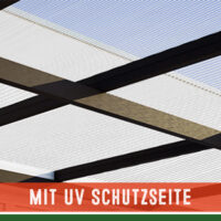 Plăci de policarbonat cu pereți dubli, set de 14, grosime 4 mm, transparente, 25 m², rezistente la UV, incasabile