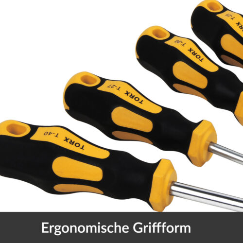 de_102580a_2.jpg Set de șurubelnițe Torx, 11 piese, oțel crom-vanadiu