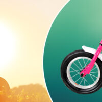 Bicicletă de echilibru pentru copii Street Angel Pink