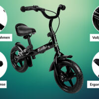 de_102702a_3.jpg Bicicletă de echilibru pentru copii Easy Pirate, neagră