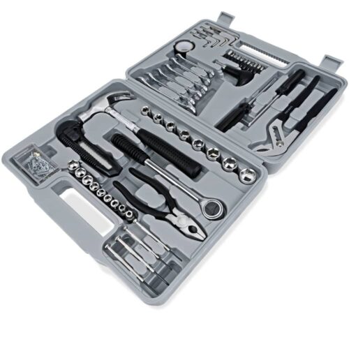 Set de scule cu 141 de piese, inclusiv cutie