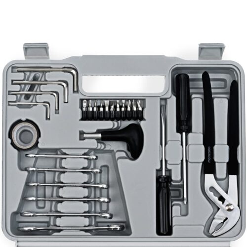 Set de scule cu 141 de piese, inclusiv cutie