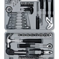 Set de scule cu 141 de piese, inclusiv cutie
