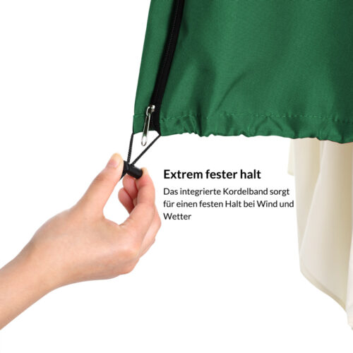 de_102709d_4.jpg Husă verde pentru umbrelă, 3m, cu fermoar