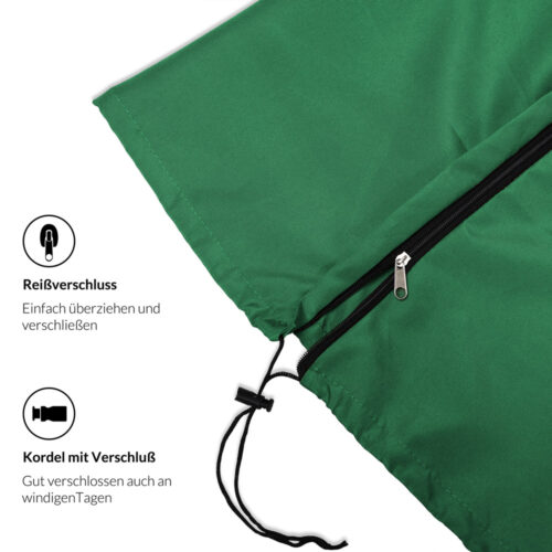 de_102709d_6.jpg Husă verde pentru umbrelă, 3m, cu fermoar