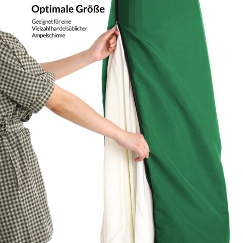 de_102709d_7.jpg Husă verde pentru umbrelă, 3m, cu fermoar