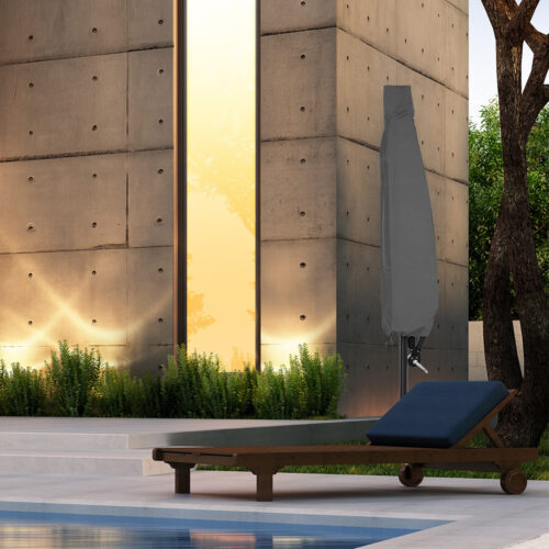 Husă pentru umbrelă/parasolar cantilever, antracit, 3m