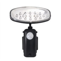 Lampă solară de perete cu 15 LED-uri și senzor de mișcare