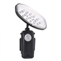 Lampă solară de perete cu 15 LED-uri și senzor de mișcare