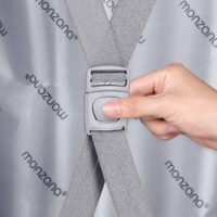 Valiză rigidă XL cu roți rotative la 360°, capacitate 90L, ABS albastru