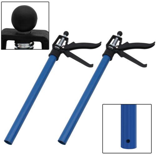 Set de 3 întinzătoare de ușă/cadru din oțel 50-115cm max 30kg