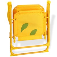 Mobilier exterior pentru copii Buburuza, masuta cu scaune, 3 piese, colorat