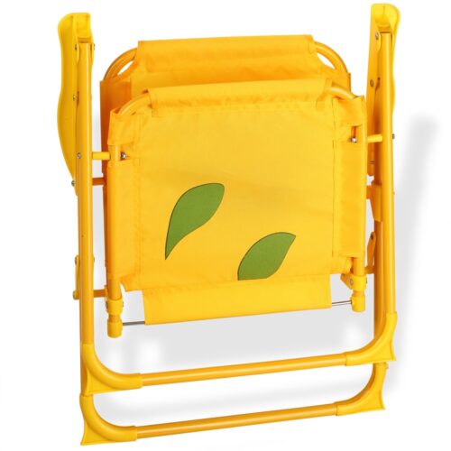 Mobilier exterior pentru copii Buburuza, masuta cu scaune, 3 piese, colorat