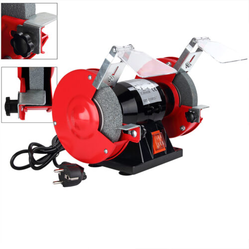 Mașină de șlefuit cu polizor dublu, inclusiv pietre abrazive, 250W