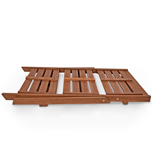 Suport pentru plante 79x56x59cm, 3 trepte, din lemn de salcâm, certificat FSC®
