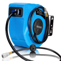 Rolă furtun aer 10m cu cuplaj rapid 3/8"