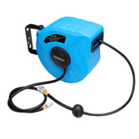 Rolă furtun aer 10m cu cuplaj rapid 3/8"