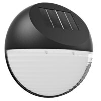 Set de 6 aplice solare LED de perete Ø11cm