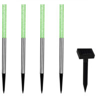 Lumini solare LED cu priză, set de 4 cu schimbător de culoare