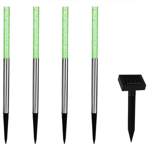Lumini solare LED cu priză, set de 4 cu schimbător de culoare