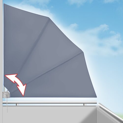 de_104406d_5.jpg Paravan de balcon, antracit, 140x140cm, pliabil