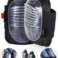 Genunchiere cu gel, 1 pereche, negre