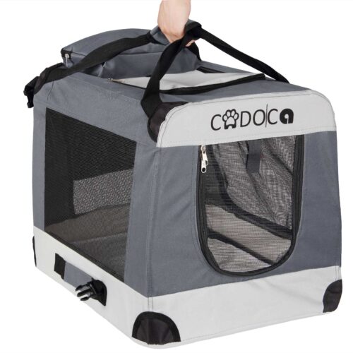 de_105972d_5.jpg Geantă pliabilă pentru câini S 50x34x36cm Gri