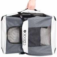 de_105972d_6.jpg Geantă pliabilă pentru câini S 50x34x36cm Gri