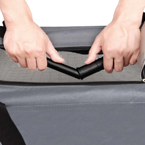 de_105972d_8.jpg Geantă pliabilă pentru câini S 50x34x36cm Gri