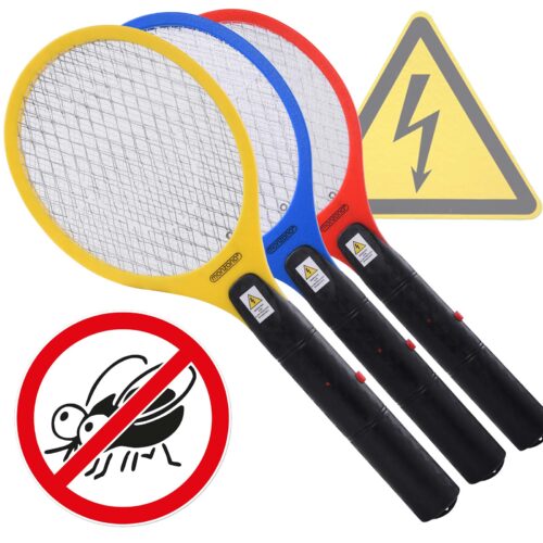 Set electric de 3 bucăți pentru lovituri de muște, culori asortate