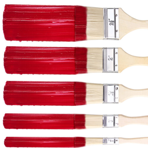 Set de pensule 30 de piese - 5 dimensiuni diferite