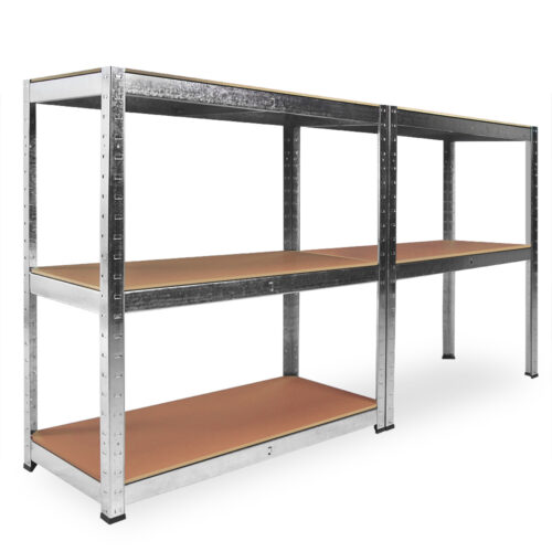 Rafturi rezistente, set de 2, 180x90x40cm, galvanizate, 875kg fiecare
