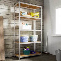 Rafturi rezistente, set de 2, 180x90x40cm, galvanizate, 875kg fiecare