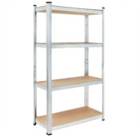Rafturi galvanizate pentru sarcini grele 170x75x30cm 280kg