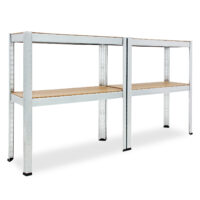 Rafturi galvanizate pentru sarcini grele 170x75x30cm 280kg