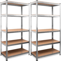 Rafturi galvanizate pentru sarcini grele 170x75x30cm 350kg