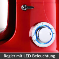 de_106202a_3.jpg Robot de bucătărie Elegance Roșu 1200W 6L