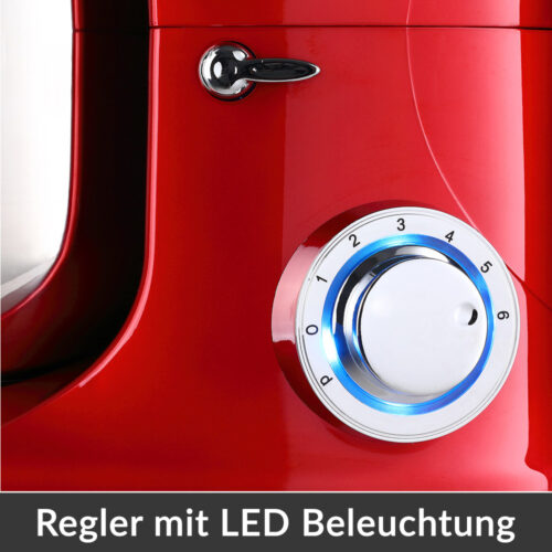 de_106202a_3.jpg Robot de bucătărie Elegance Roșu 1200W 6L