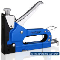 Capsator manual 2 în 1, inclusiv 1000 de capse + 500 de cuie