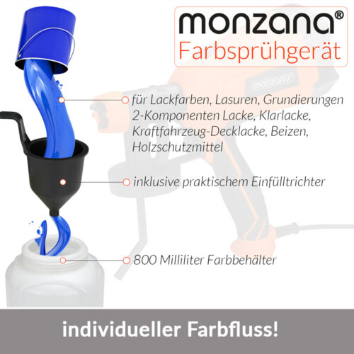 Pulverizator de vopsea de 500 W